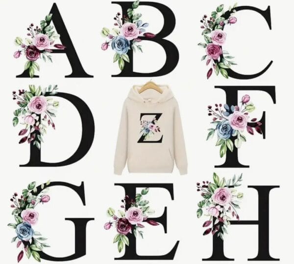 Custom Design | White T-Shirt | Custom Letter